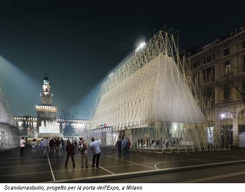 Scandurrastudio, progetto per la porta dell'Expo, a Milano