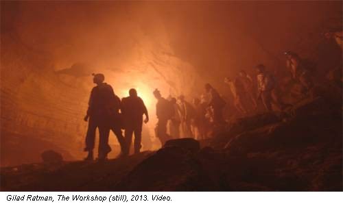 Gilad Ratman, The Workshop (still), 2013. Video.