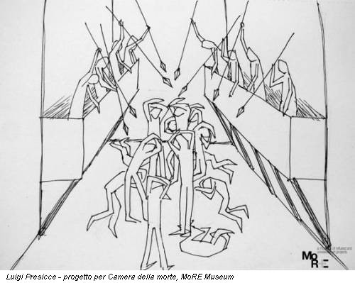 Luigi Presicce - progetto per Camera della morte, MoRE Museum
