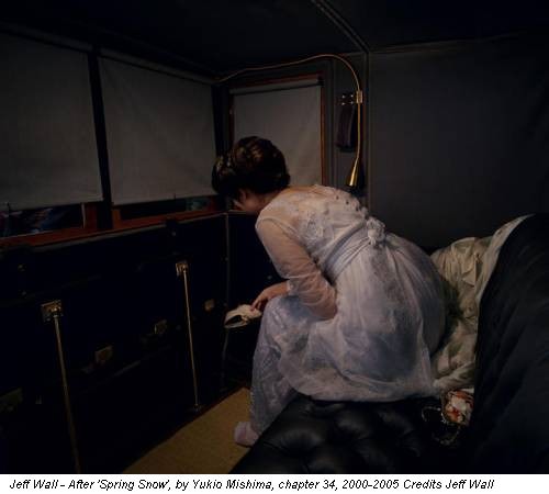 Jeff Wall - After 'Spring Snow', by Yukio Mishima, chapter 34, 2000-2005 Credits Jeff Wall