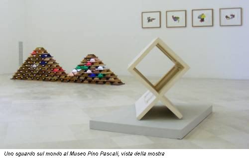 Uno sguardo sul mondo al Museo Pino Pascali, vista della mostra