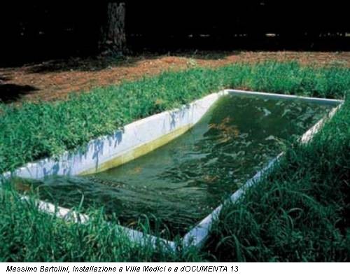 Massimo Bartolini, Installazione a Villa Medici e a dOCUMENTA 13