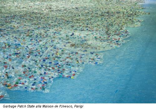 Garbage Patch State alla Maison de l'Unesco, Parigi