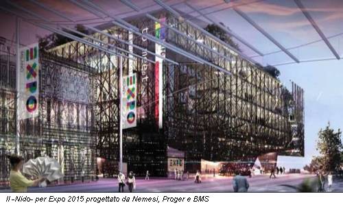 Il -Nido- per Expo 2015 progettato da Nemesi, Proger e BMS
