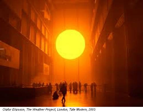 Olafur Eliasson, The Weather Project, London, Tate Modern, 2003