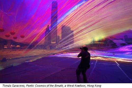 Tomás Saraceno, Poetic Cosmos of the Breath, a West Kowloon, Hong Kong