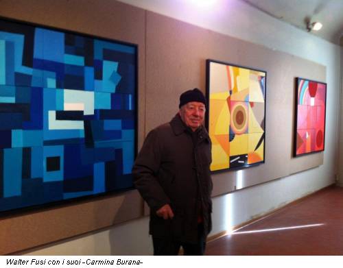 Walter Fusi con i suoi -Carmina Burana-