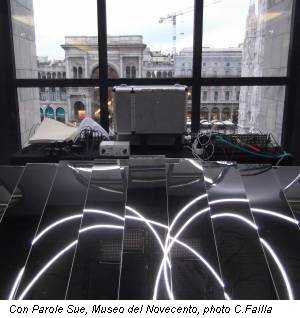 Con Parole Sue, Museo del Novecento, photo C.Failla