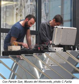 Con Parole Sue, Museo del Novecento, photo C.Failla