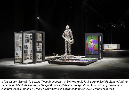 Mike Kelley: Eternity is a Long Time 24 maggio - 8 Settembre 2013 A cura di Emi Fontana e Andrea Lissoni Veduta della mostra in HangarBicocca, Milano Foto Agostino Osio Courtesy Fondazione HangarBicocca, Milano All Mike Kelley works &copy; Estate of Mike Kelley. All rights reserved.
