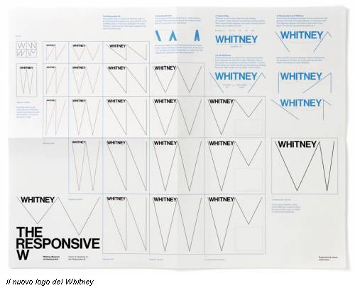 il nuovo logo del Whitney