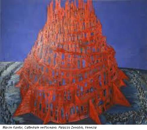 Maxim Kantor, Cattedrale nell'oceano. Palazzo Zenobio, Venezia