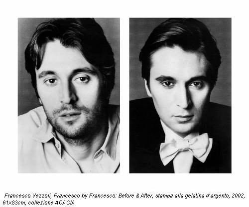 Francesco Vezzoli, Francesco by Francesco: Before & After, stampa alla gelatina d’argento, 2002, 61x83cm, collezione ACACIA