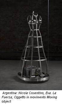 Argentina: Nicola Cosentino, Eva. La Fuerza, Oggetto in movimento Moving object