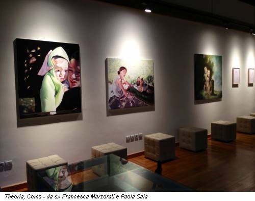 Theoria, Como - da sx Francesca Marzorati e Paola Sala
