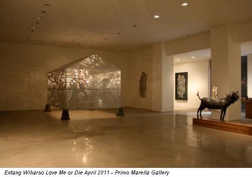Entang Wiharso Love Me or Die April 2011 - Primo Marella Gallery