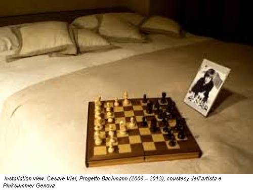 Installation view. Cesare Viel, Progetto Bachmann (2006 – 2013), coustesy dell’artista e Pinksummer Genova