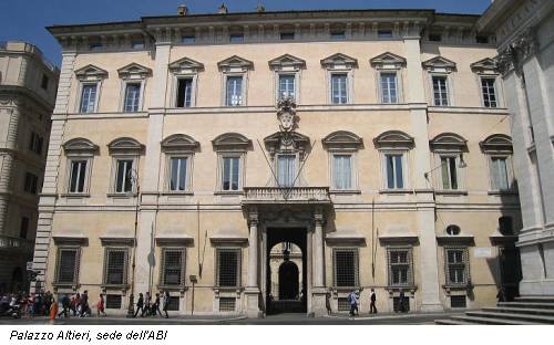 Palazzo Altieri, sede dell'ABI