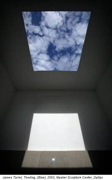 James Turrel, Tending, (Blue), 2003, Nasher Sculpture Center, Dallas