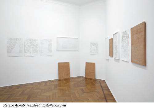 Stefano Arienti, Manifesti, Installation view