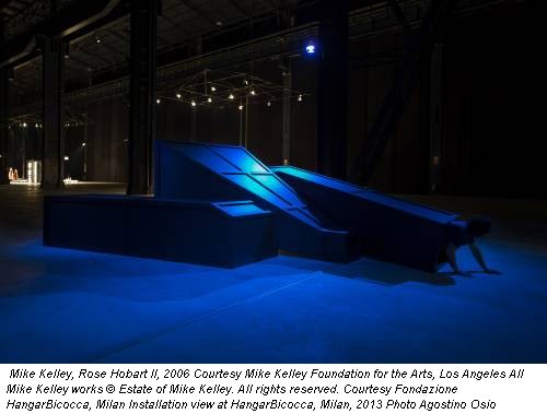 Mike Kelley, Rose Hobart II, 2006 Courtesy Mike Kelley Foundation for the Arts, Los Angeles All Mike Kelley works &copy; Estate of Mike Kelley. All rights reserved. Courtesy Fondazione HangarBicocca, Milan Installation view at HangarBicocca, Milan, 2013 Photo Agostino Osio