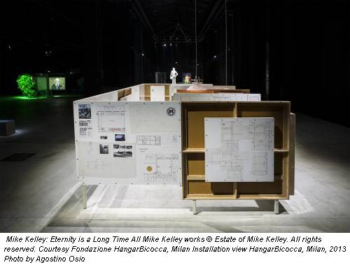 Mike Kelley: Eternity is a Long Time All Mike Kelley works &copy; Estate of Mike Kelley. All rights reserved. Courtesy Fondazione HangarBicocca, Milan Installation view HangarBicocca, Milan, 2013 Photo by Agostino Osio