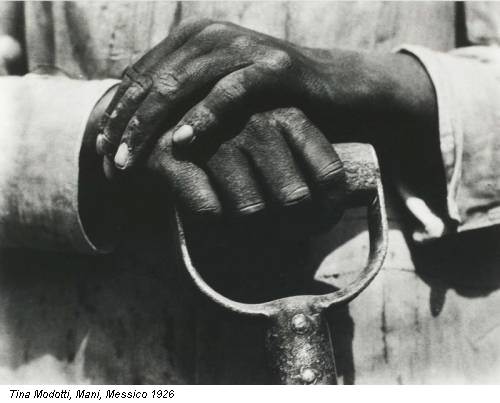 Tina Modotti, Mani, Messico 1926
