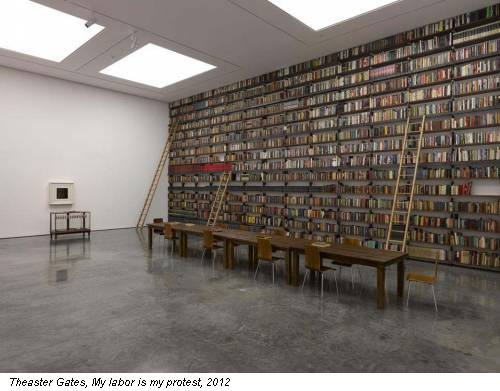 Theaster Gates, My labor is my protest, 2012