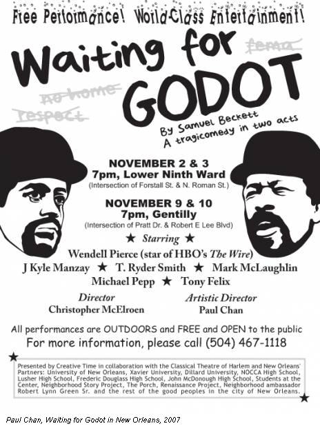 Paul Chan, Waiting for Godot in New Orleans, 2007