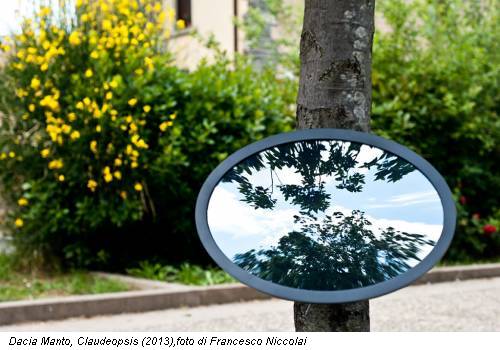 Dacia Manto, Claudeopsis (2013),foto di Francesco Niccolai