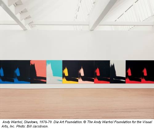 Andy Warhol, Shadows, 1978-79. Dia Art Foundation. © The Andy Warhol Foundation for the Visual Arts, Inc. Photo: Bill Jacobson.