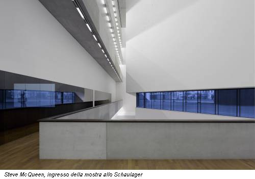 Steve McQueen, ingresso della mostra allo Schaulager