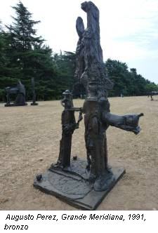 Augusto Perez, Grande Meridiana, 1991, bronzo