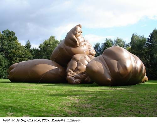 Paul McCarthy, Shit Pile, 2007, Middelheimmuseum