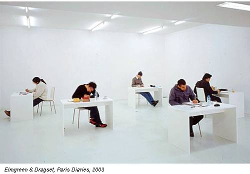 Elmgreen & Dragset, Paris Diaries, 2003