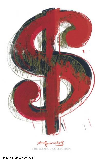Andy Warhol,Dollar, 1981
