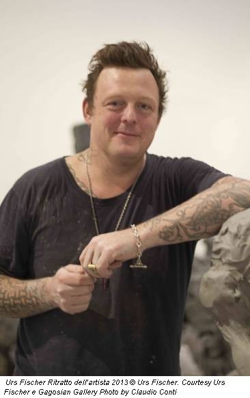 Urs Fischer Ritratto dell’artista 2013 © Urs Fischer. Courtesy Urs Fischer e Gagosian Gallery Photo by Claudio Conti