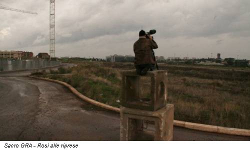 Sacro GRA - Rosi alle riprese