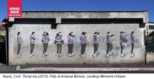 Hyuro, Cicli, Terracina (2013). Foto di Arianna Barone, courtesy Memorie Urbane