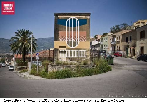 Martina Merlini, Terracina (2013). Foto di Arianna Barone, courtesy Memorie Urbane