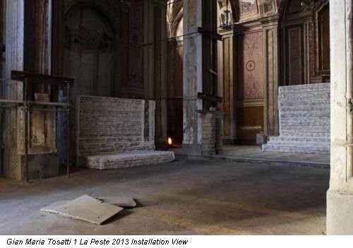 Gian Maria Tosatti 1 La Peste 2013 Installation View