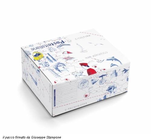 il pacco firmato da Giuseppe Stampone