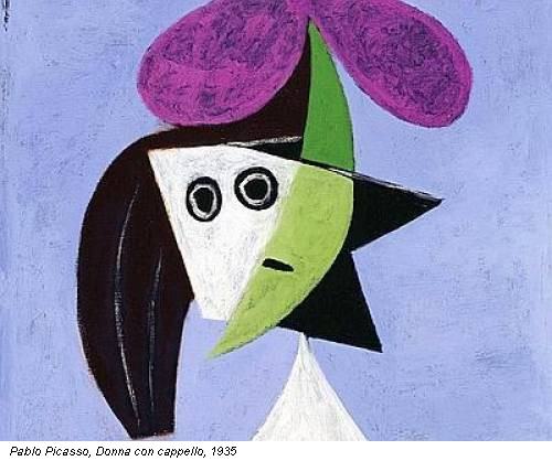 Pablo Picasso, Donna con cappello, 1935