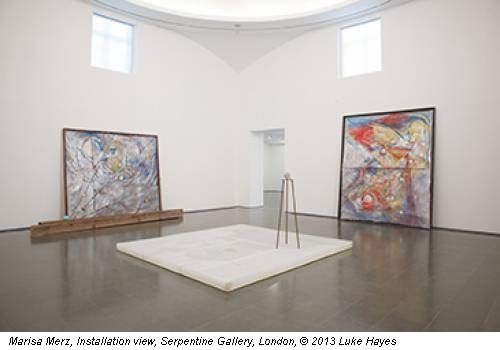 Marisa Merz, Installation view, Serpentine Gallery, London, &copy; 2013 Luke Hayes