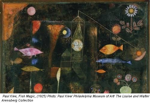 Paul Klee, Fish Magic, (1925) Photo: Paul Klee/ Philadelphia Museum of Art/ The Louise and Walter Arensberg Collection