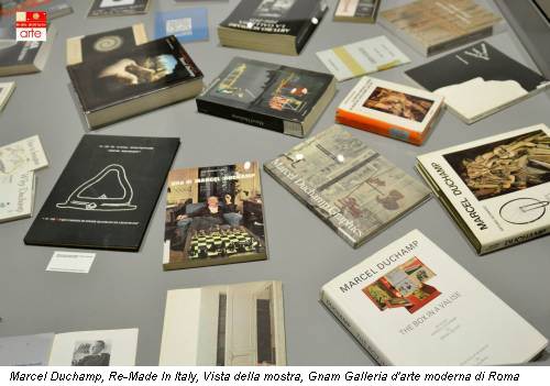 Marcel Duchamp, Re-Made In Italy, Vista della mostra, Gnam Galleria d'arte moderna di Roma