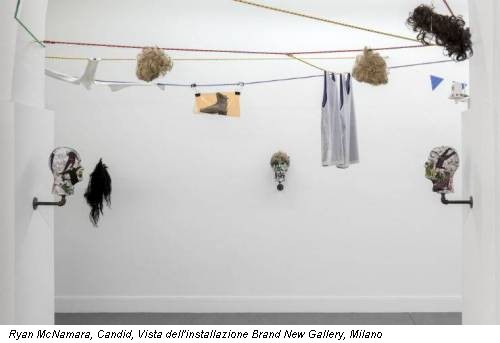 Ryan McNamara, Candid, Vista dell'installazione Brand New Gallery, Milano