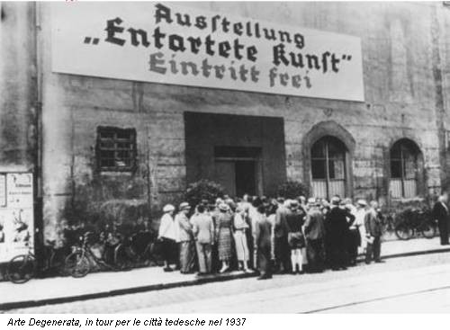 Arte Degenerata, in tour per le città tedesche nel 1937