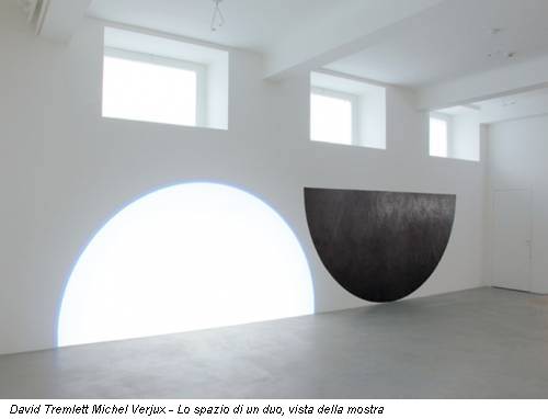 David Tremlett Michel Verjux - Lo spazio di un duo, vista della mostra