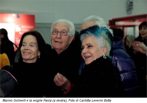Marino Golinelli e la moglie Paola (a destra), Foto di Carlotta Leverini Botta